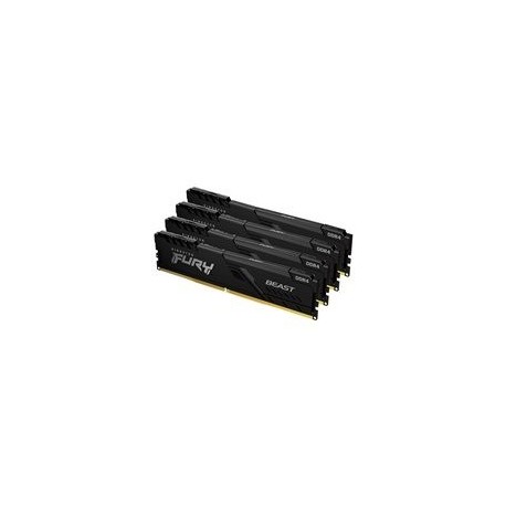 Pomnilnik DDR4 16GB (4x4GB) 3200MHz KINGSTON FURY Beast Black