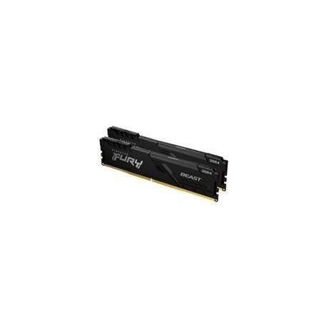 Pomnilnik DDR4 32GB (2x16GB) 2666MHz KINGSTON FURY Beast Black
