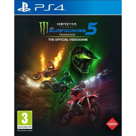 Igra Monster Energy Supercross - The Official Videogame 5 (Playstation 4)