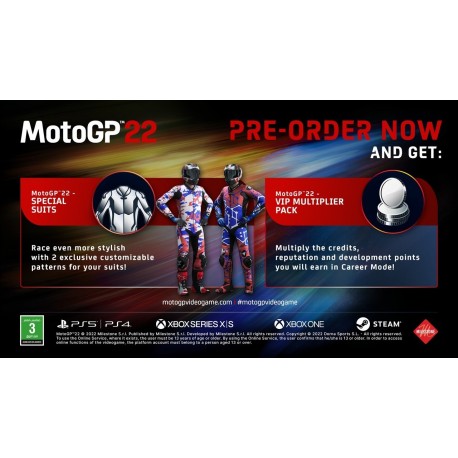 Igra MotoGP 22 - Day One Edition (Playstation 4)