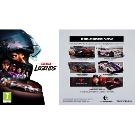 Igra GRID Legends (Playstation 5)