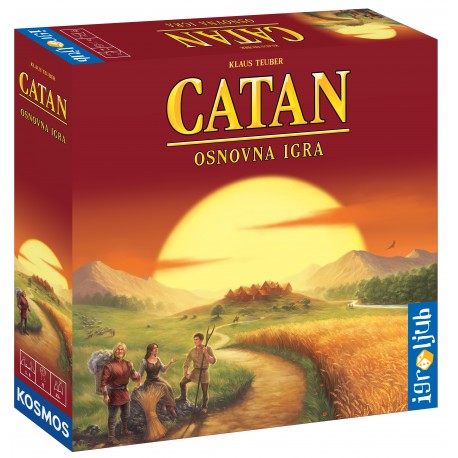 Družabna igra Catan - osnovna igra (slo/hrv)