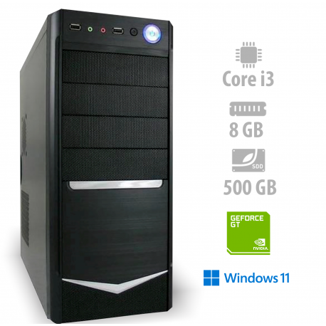 Osebni računalnik ANNI HOME Classic / i3-10100F / GT730 / 8GB / SSD / CX3