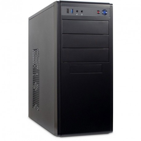 INTER-TECH IT-8816 Pollux midi-ATX črno ohišje