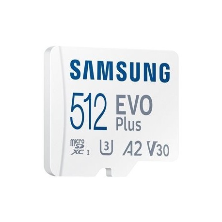 Pomnilniška kartica SAMSUNG microSD EVO PLUS 2021 512GB, adapter