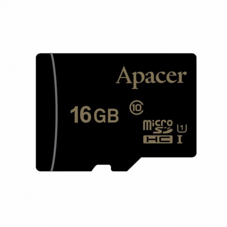 Pomnilniška kartica microSD HC 16GB APACER UHS-I, SD adapter 9802039