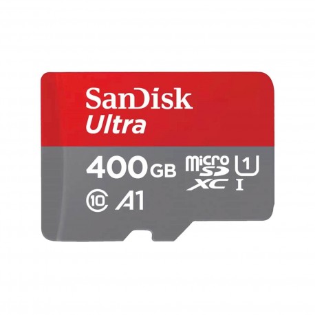 Pomnilniška kartica SDXC SANDISK MICRO 400GB ULTRA MOBILE, UHS-I, A1, adapter