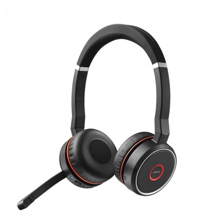 Jabra Headset Evolve 75 MS Duo inkl. Link 370 Bluetooth