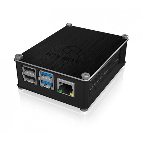 Ohišje za Raspberry PI 4 RaidSonic IB-RP110, alu
