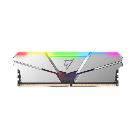 Pomnilnik DDR5 16GB (2x8GB) 4800MHz Netac Shadow RGB C40 Silver