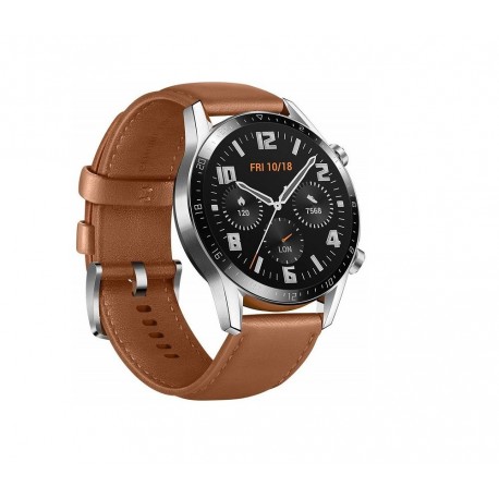 Pametna ura Huawei Watch GT2, srebrna/rjava