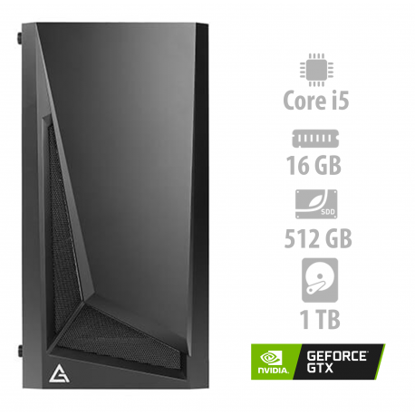 Osebni računalnik ANNI GAMER Advanced i5-11400F / GTX 1660Ti / NVMe / HDD / GX7