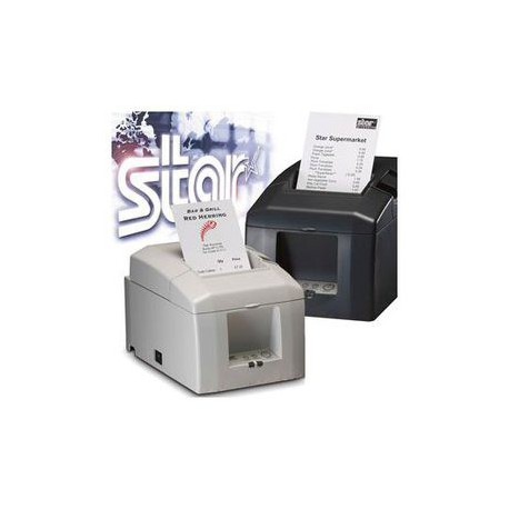 Blagajniški termalni tiskalnik STAR TSP-654IIU črn, USB z nožem