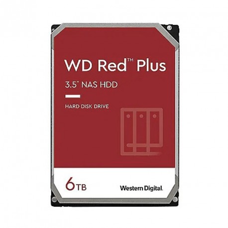 Trdi disk 6TB SATA3 WD Red PLUS, WD60EFZX
