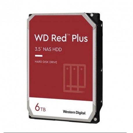 Trdi disk 6TB SATA3 WD Red PLUS, WD60EFZX