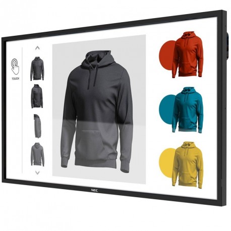 Monitor NEC MultiSync M431, na dotik