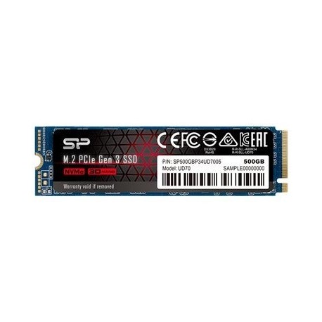 SSD disk 500GB NVMe SILICON POWER UD70, SP500GBP34UD7005