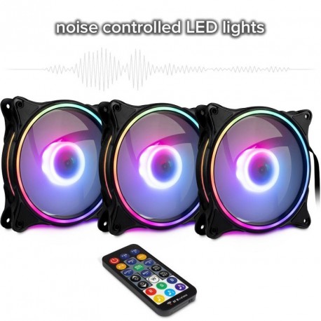 Ventilator za ohišje INTER-TECH ARGUS RS-08 RGB