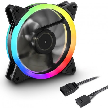 Ventilator za ohišje SHARKOON SHARK Blades PWM RGB