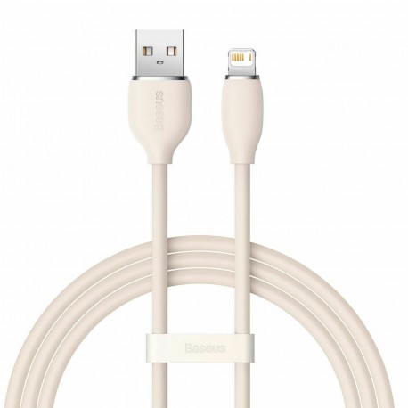 Kabel Apple USB A/Lightning 1.2m 2.4A Silica gel roza Baseus 8519292
