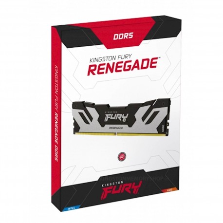 Pomnilnik DDR5 32GB (2x16GB) 6000 FURY Renegade Silver, KF560C32RSK2-32