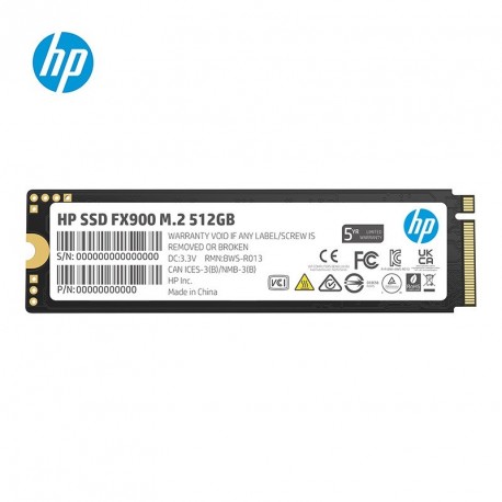 SSD disk 512GB NVMe HP FX900, 57S52AA#ABB