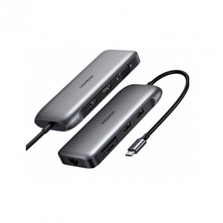 Priklopna postaja Ugreen E0013922 USB-C, 9v1