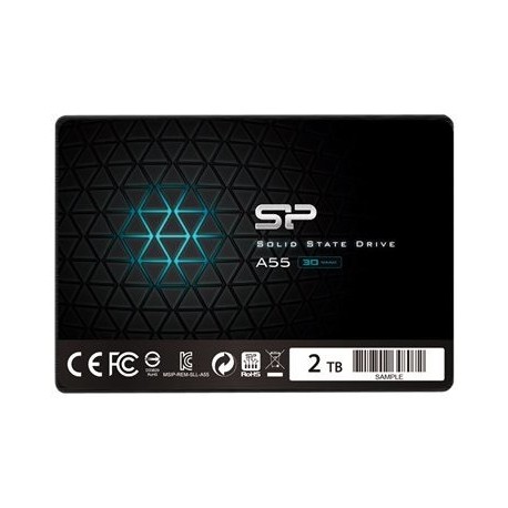 SSD disk 2TB SATA3 SILICON POWER Ace A55, SP002TBSS3A55S25