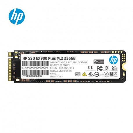 SSD disk 256GB NVMe HP EX900 Plus, 35M32AA#ABB