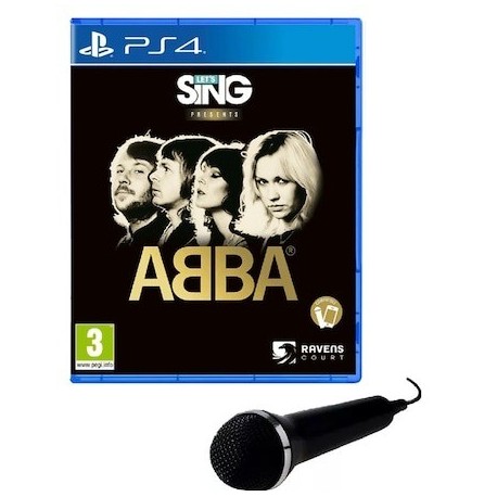 Igra Lets Sing: ABBA - Single Mic Bundle (Playstation 4)