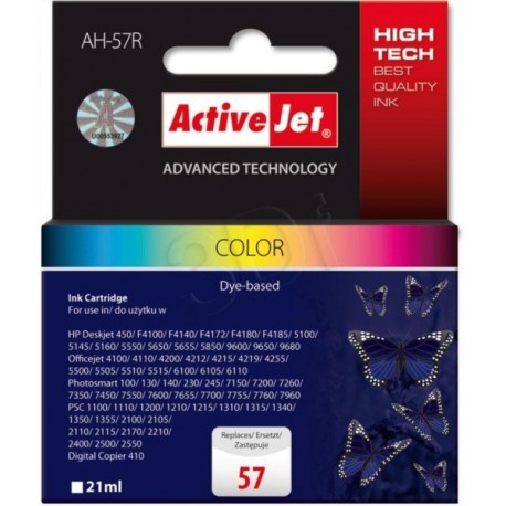 ActiveJet barvno črnilo HP 57, AH-57R
