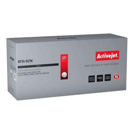ActiveJet črn toner HP C4092A. Canon EP-22, ATH-92AN