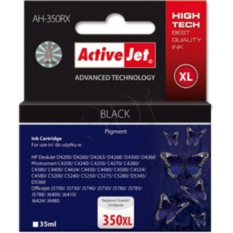 ActiveJet črno črnilo HP CB336 350XL, AH-350RX