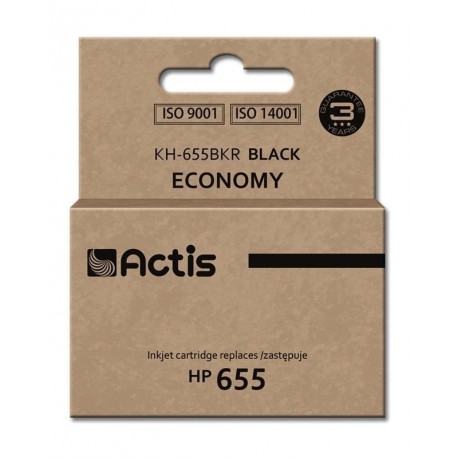 Actis črno črnilo 655 CZ109AE , KH-655BKR