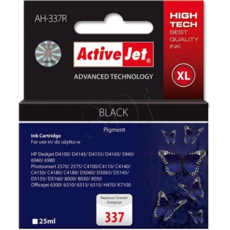 ActiveJet črno črnilo HP C9364EE 337, AH-337R