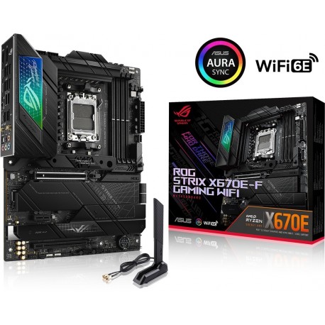 Matična plošča ASUS ROG STRIX X670E-F GAMING WIFI, DDR5, AM5, ATX