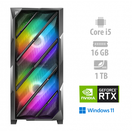 Osebni računalnik ANNI Advanced i5-11400F / RTX 3050 / NVMe / W11 / GX7