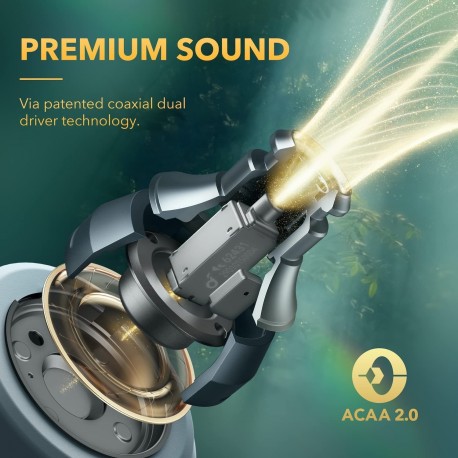 Slušalke Anker Soundcore Liberty 3 Pro, sive