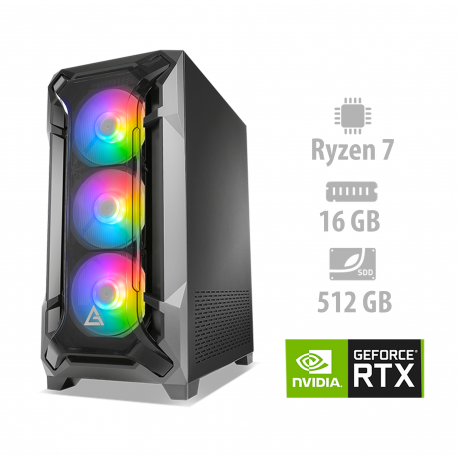 Osebni računalnik ANNI GAMER Advanced R7-5700X / RTX2060 / 16GB / 500GB M.2 /GX7