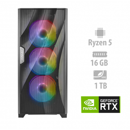 Osebni računalnik ANNI GAMER Extreme R5-5600X / RTX3060 Ti / 16GB / 1TB M.2/ GX7