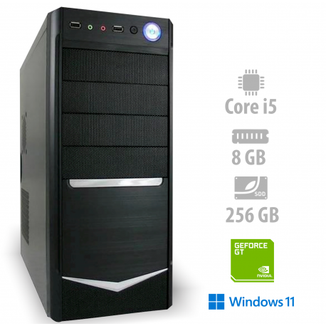 Osebni računalnik ANNI HOME Advanced i5-12400F/ GT730 / 8GB / 256 M.2 / W11 /CX3