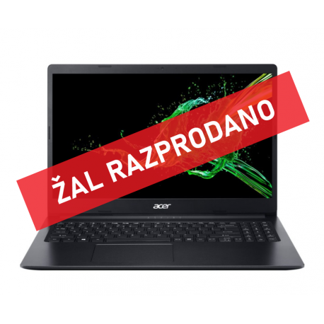 Prenosnik ACER Aspire 3 A315-34-C22H N4020, 4GB, SSD 128GB, W11Hs + 1Yr Office