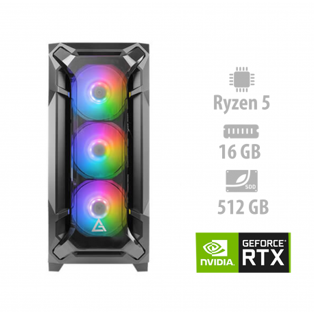 Osebni računalnik ANNI GAMER Advanced R5-5600X / RTX2060 / 16GB / 500GB M.2/ GX7