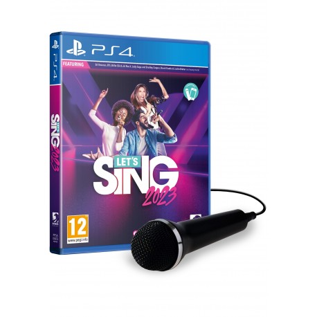 Igra LETS SING 2023 - SINGLE MIC BUNDLE (Playstation 4)