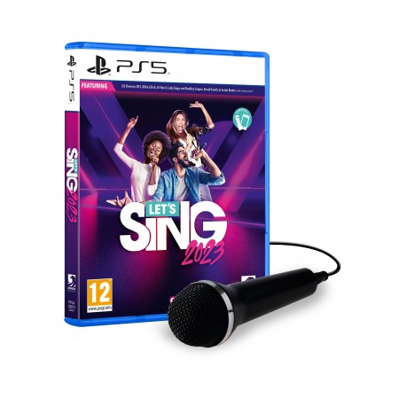 Igra LETS SING 2023 - SINGLE MIC BUNDLE (Playstation 5)