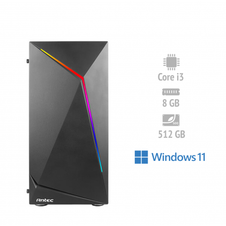 Osebni računalnik Anni GAMER Casual i3-10105 / 8GB / GTX 1650 / 512 NVMe / W11