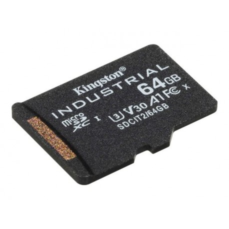 Pomnilniška kartica KINGSTON 64GB microSDXC Industrial C10 A1 pSLC Card Single P