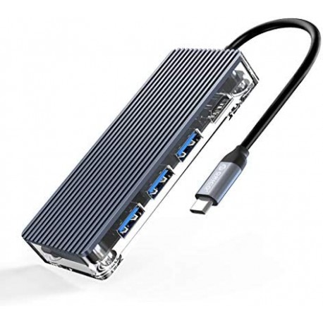 Priključna postaja USB-C ORICO WB-6RJ,PD 100W