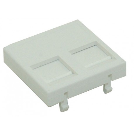 Modul protiprašni UTP/FTP dvojni 45x45 Brand-Rex