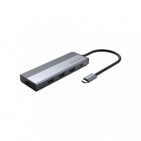 Priključna postaja USB-C, 5 in 1, 3x USB 3.0, HDMI, USB-C PD 100W, ORICO